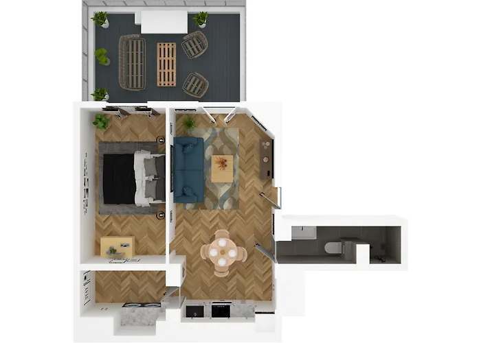 Suite Bellesfeuilles - Terrasse